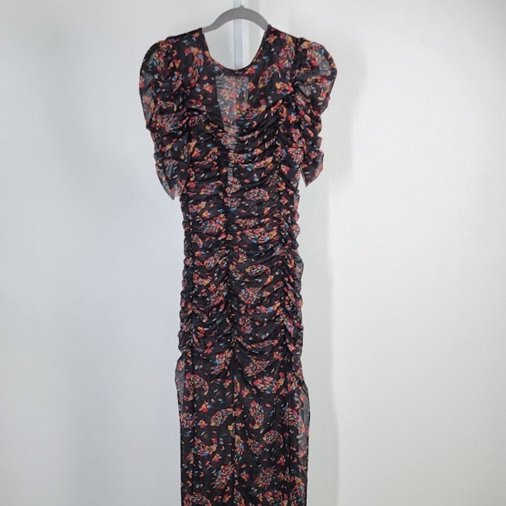 FREE PEOPLE briella midi dress Sz XS NEW - Picture 8 of 10